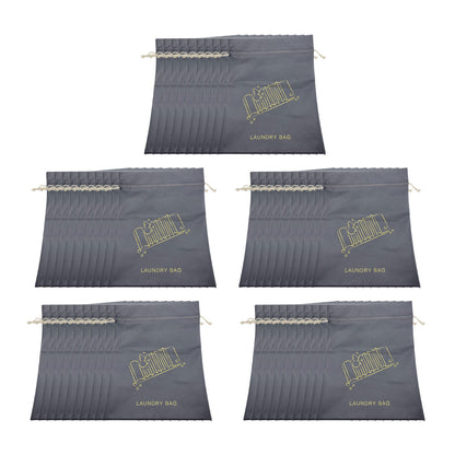 50pcs Large Drawstring Laundry Bags Travel Dirty Clothes