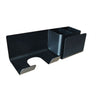 Aluminium Hair Dryer Holder with Wall Mount — Black