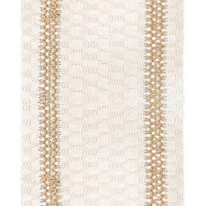 Cotton Linen Table Runner with Knot Tassel Bed End Towel Long Tablecloth Mat  AU
