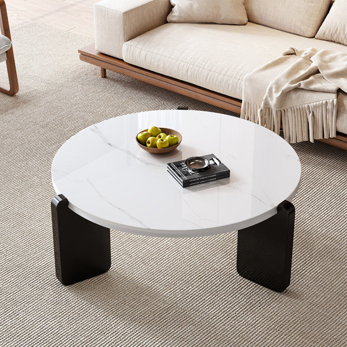 80x31cm Black Coffee Table for Guest Rooms