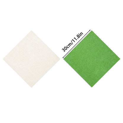 12PCS Self-Adhesive Spliced Carpet Anti Slip Floor Mat Set