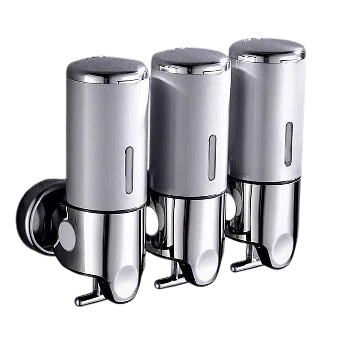 Lever Soap Dispenser Manual Push Shower Gel Hotel Bathroom Use