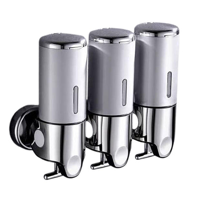 Lever Soap Dispenser Manual Push Shower Gel Hotel Bathroom Use