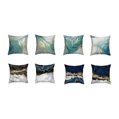 New 4PCS Home Printed Pillow Cases Decorative Cushion Covers Sofa Pillow Covers