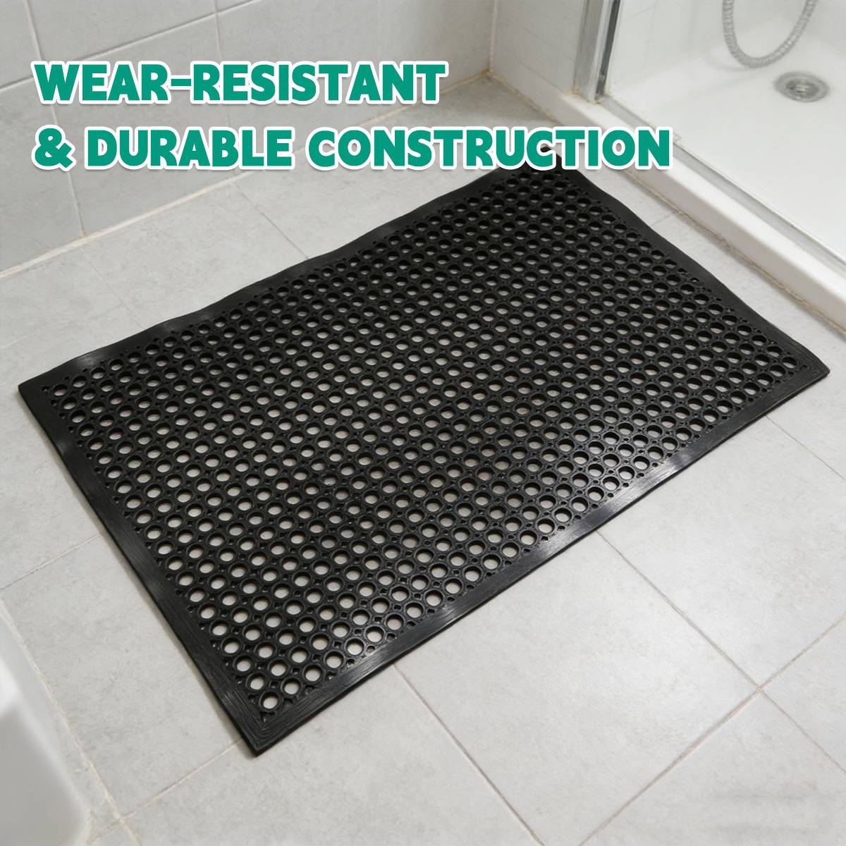 Large Non-Slip Hotel Bath Mat 90 x 150cm – Product View 6