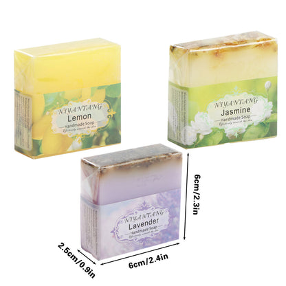5 Pcs Botanical Soap Bars in 3 Scent Options – Product View 3