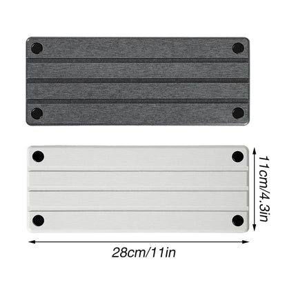 Diatomaceous Earth Bathroom Sink Drain Mat Absorbent Rack