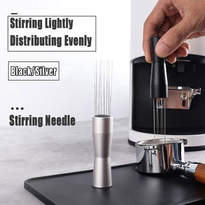 Stainless Steel Coffee Tamping Needle Distributor and Stirring Tool