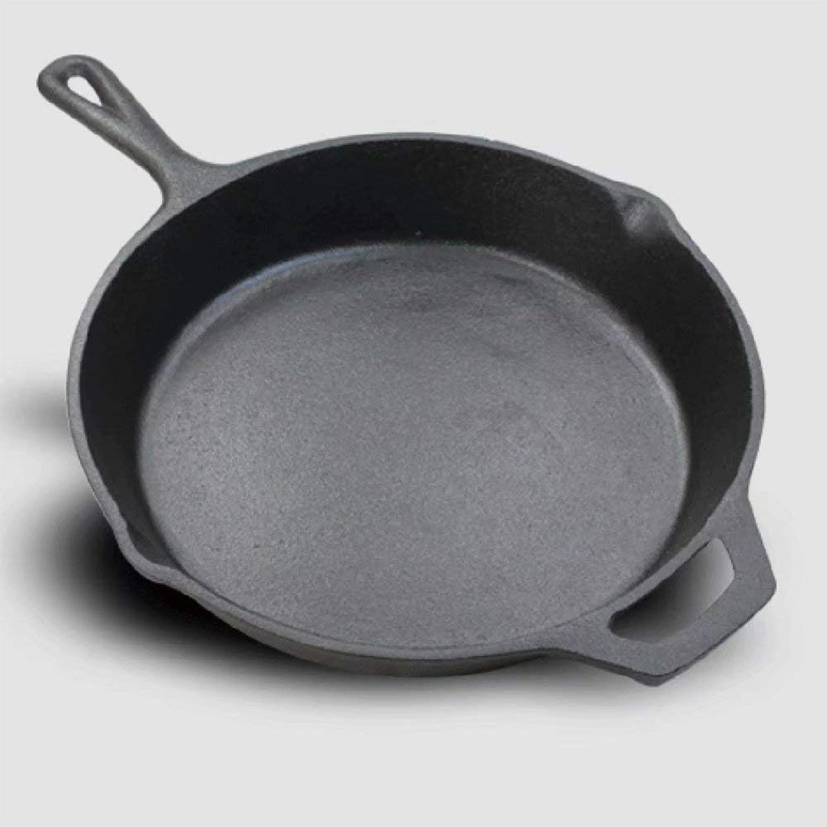 Cast Iron Frying Pan 30cm Skillet with Heat Resistant Handle