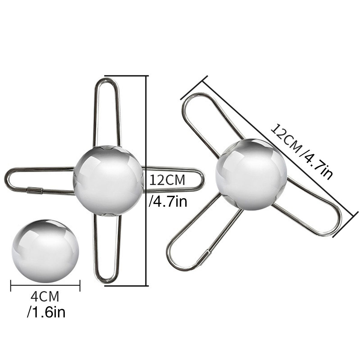 Reusable Stainless Steel Drink Chiller Ball – Product View 3