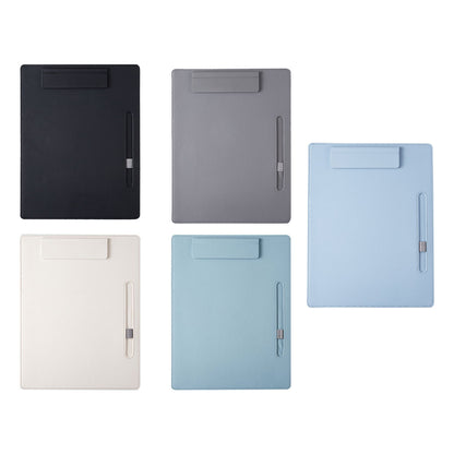 2 Pcs Leather Clipboard Conference File Holder for Hotel Menu
