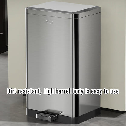 20L Rubbish Bin Foot Operated Household Trash Can with Lid Large Capacity AU