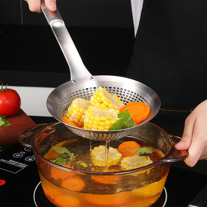 Stainless Steel Colander Spoon Strainer for Pasta Rice and Vegetables