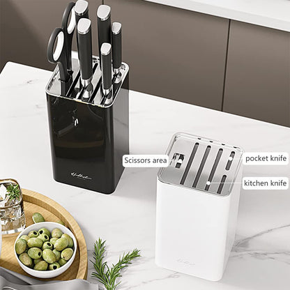Kitchen Knife Storage Rack Plastic Multi Functional Holder