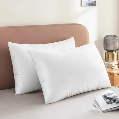 White Cotton Pillow Core Inserts Hotel Quality Pair Set