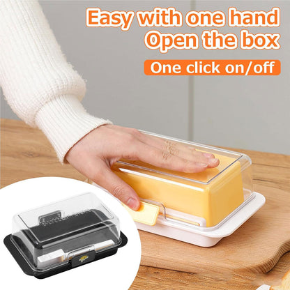 Butter Storage Dish with 10g Grid and Spoon – Product View 6