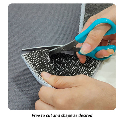 Crystal Velvet Anti Slip Floor Mat Soft Decorative Area Rug