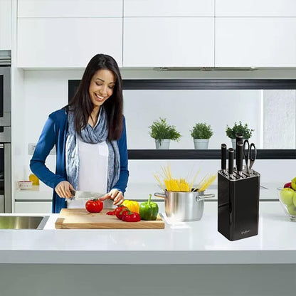 Kitchen Knife Storage Rack Plastic Multi Functional Holder
