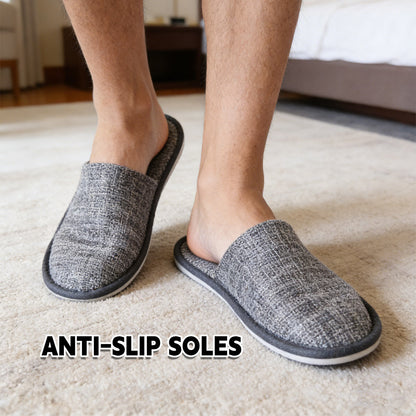 20 Pairs Disposable Portable Slippers Anti-Slip Hotel Use