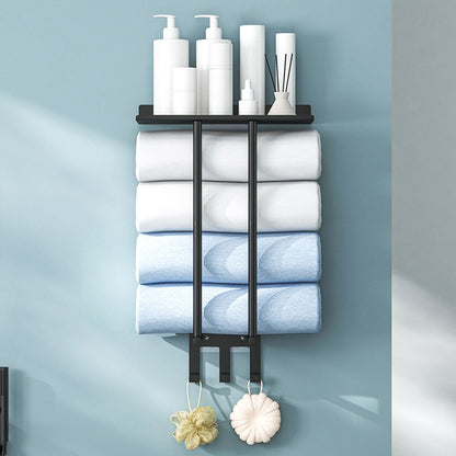 Wall Mounted Towel Rack with No Drill Fitting – Product View 14