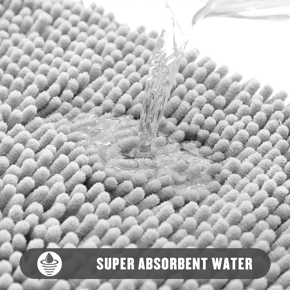 Anti-Slip Bathroom Mat Water-Absorbing Floor Mat Foot Mat Non-Slip Door Mat AU