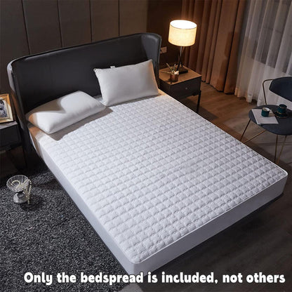 Waterproof Mattress Protector Fitted Bed Top Cover for Hotels