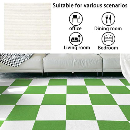 12PCS Self-Adhesive Spliced Carpet Anti Slip Floor Mat Set