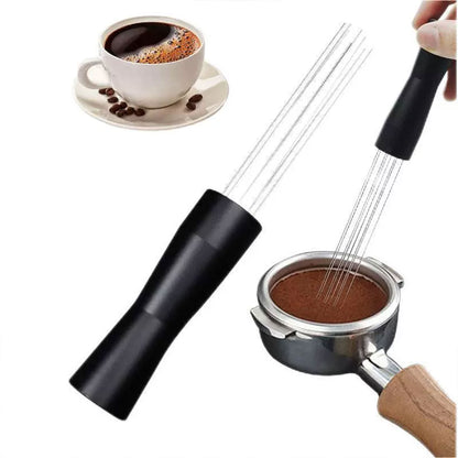 Stainless Steel Coffee Tamping Needle Distributor and Stirring Tool