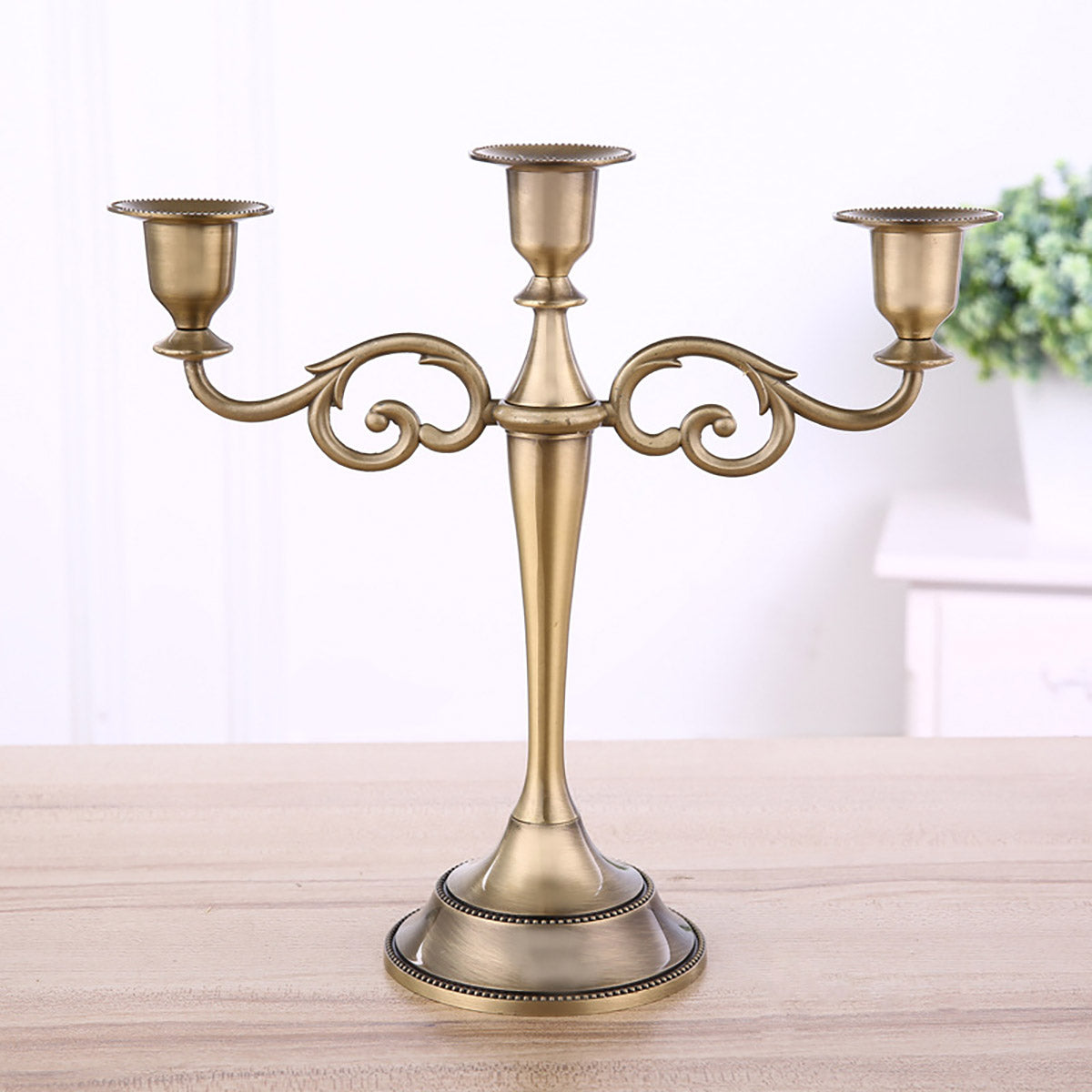 3/5 Arms Alloy Candle Holder Stand Candlesticks Candelabra Wedding Home Decor AU