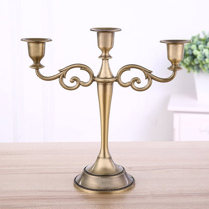 3/5 Arms Alloy Candle Holder Stand Candlesticks Candelabra Wedding Home Decor AU