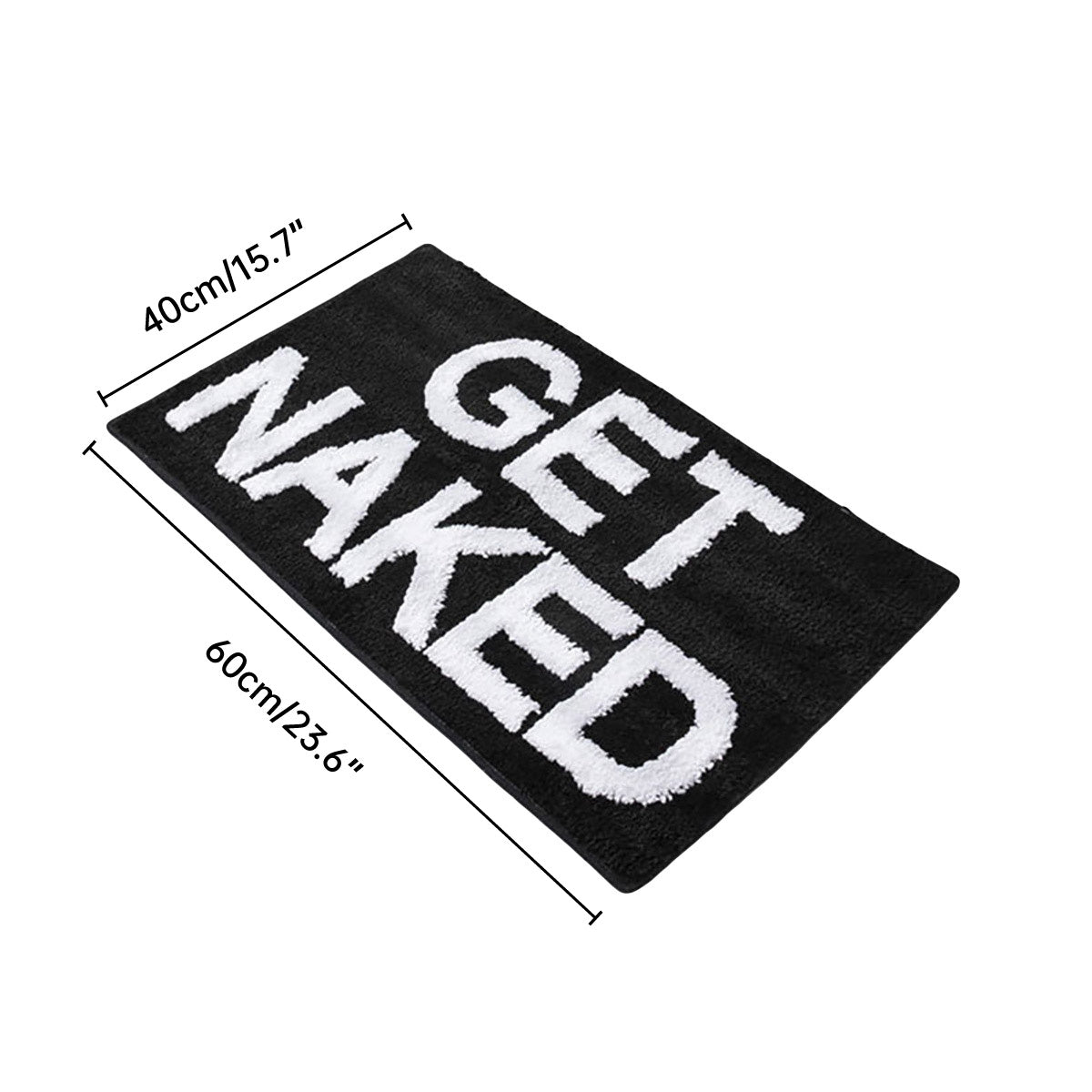 Non-Slip Absorbent Bathroom Floor Mat Soft Washable Rug