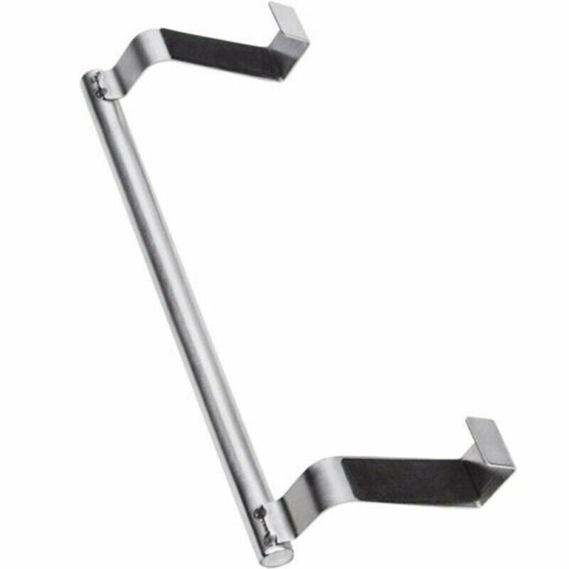 Over Door Tea Towel Holder Rack Kitchen Bathroom Rail Cupboard Hanger Bar Hook A