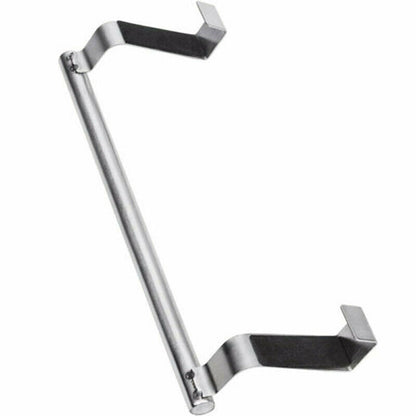 Over Door Tea Towel Holder Rack Kitchen Bathroom Rail Cupboard Hanger Bar Hook A
