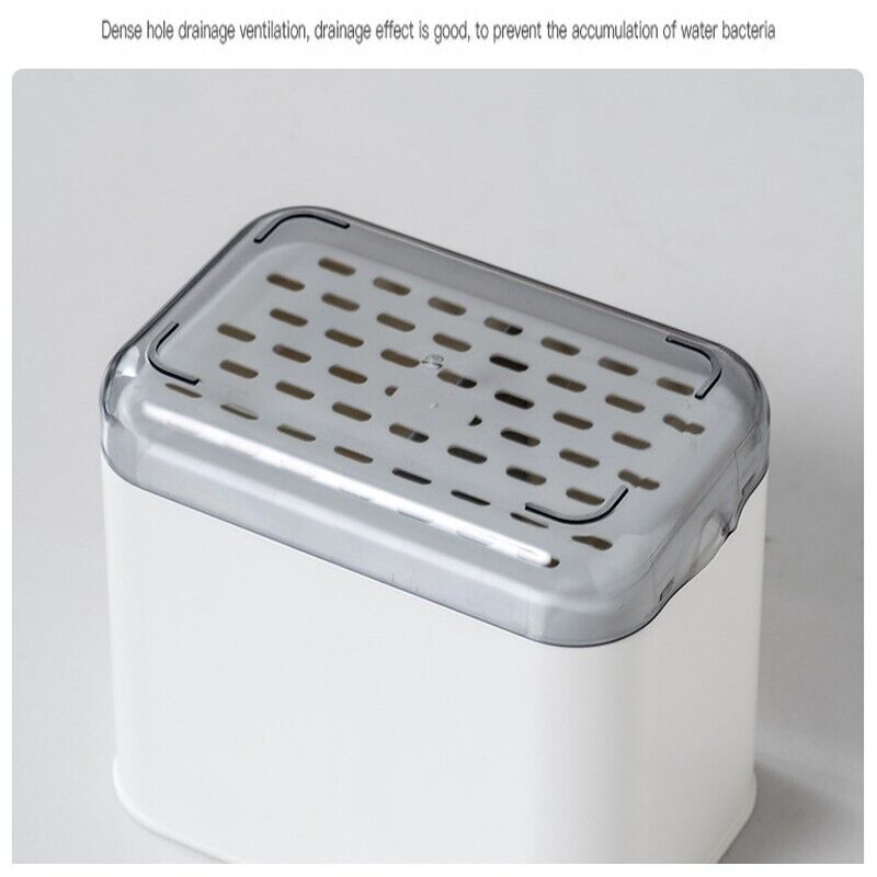Multifunctional Cutlery Drainer Basket Storage Holder Box