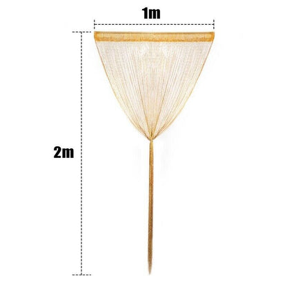 Door Curtain Tassel Fly Screen Panel Room Bead String Divider Festive Party Deco