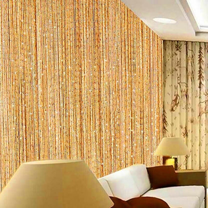 Door Curtain Tassel Fly Screen Panel Room Bead String Divider Festive Party Deco