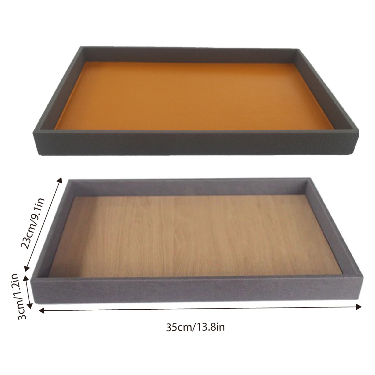 Sundry Storage Tray Rectangular for Hotel Room Organization