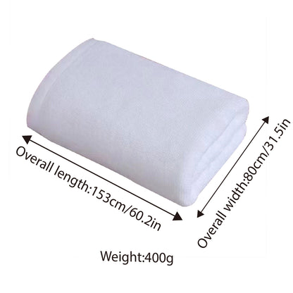 6 Pcs Absorbent Cotton Bathroom Floor Mat Towel 50x80cm