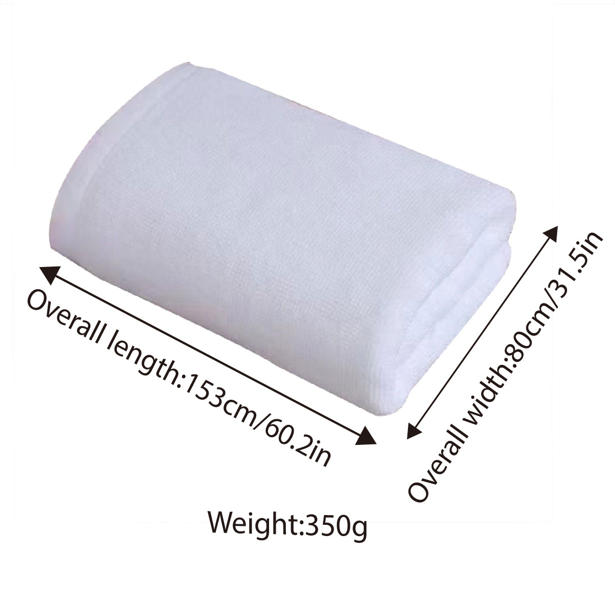 6 Pcs Absorbent Cotton Bathroom Floor Mat Towel 50x80cm