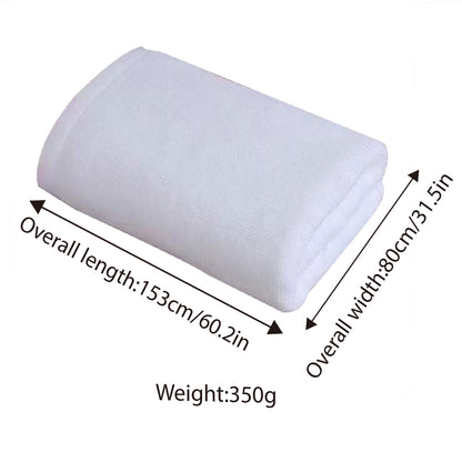 6 Pcs Absorbent Cotton Bathroom Floor Mat Towel 50x80cm