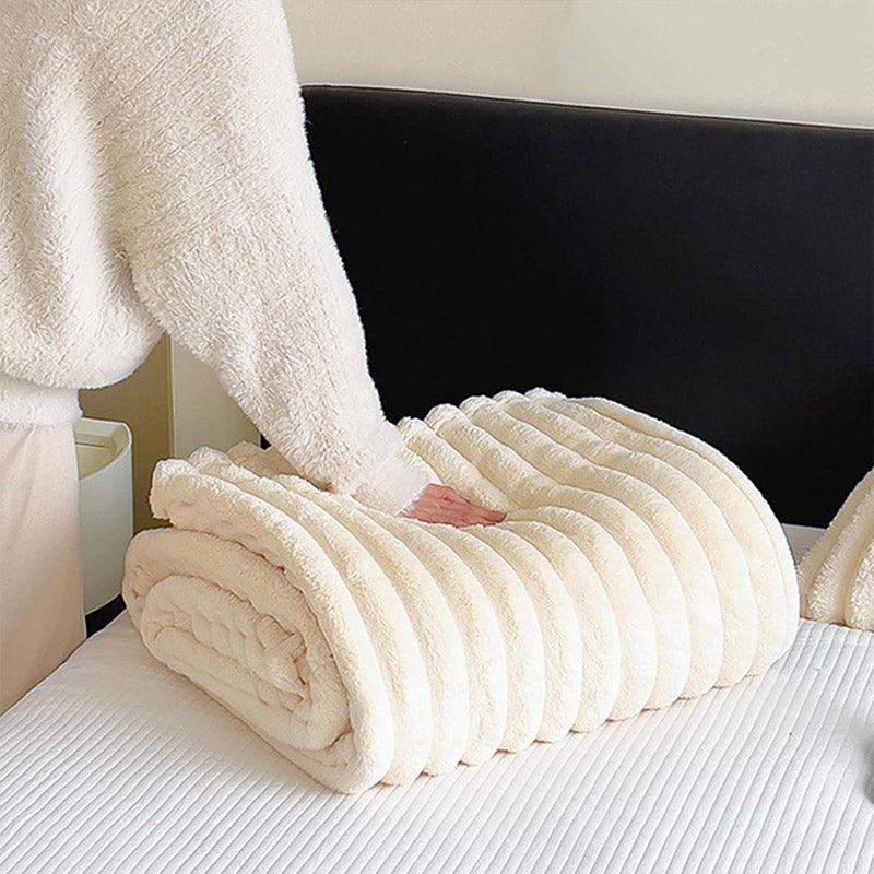 Soft Hotel Blanket in 3 Colours and 2 Sizes – Product View 13