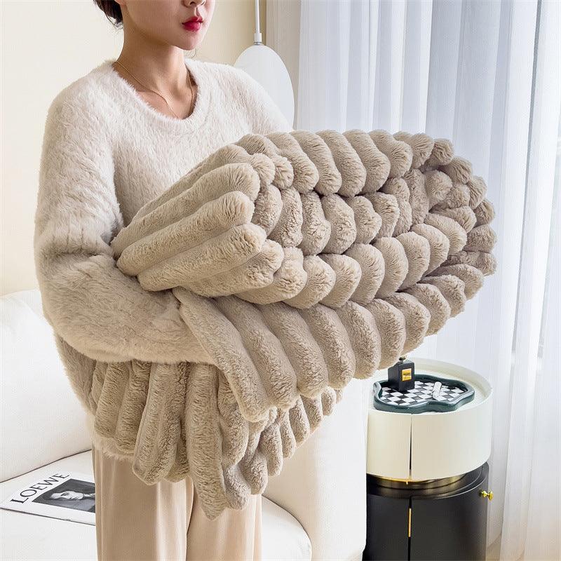 Soft Hotel Blanket in 3 Colours and 2 Sizes – Product View 20