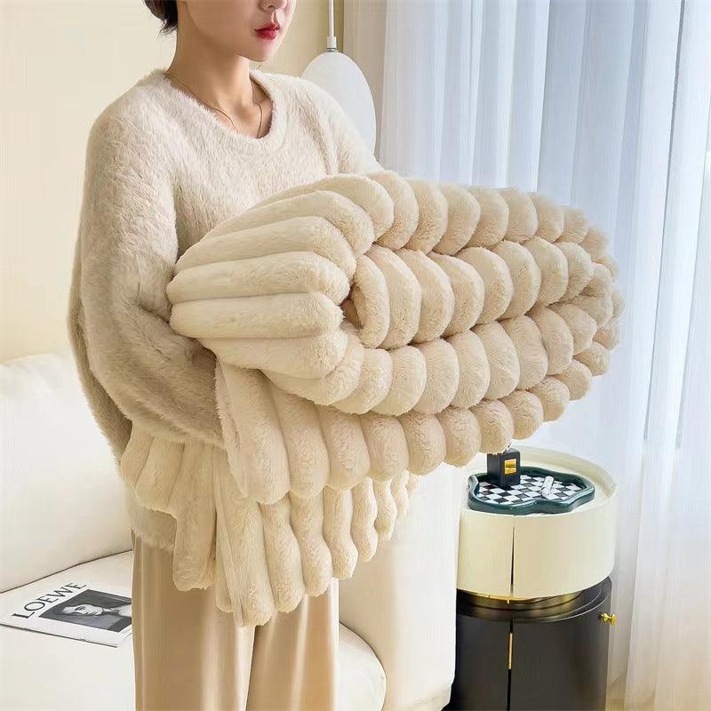 Soft Hotel Blanket in 3 Colours and 2 Sizes – Product View 19
