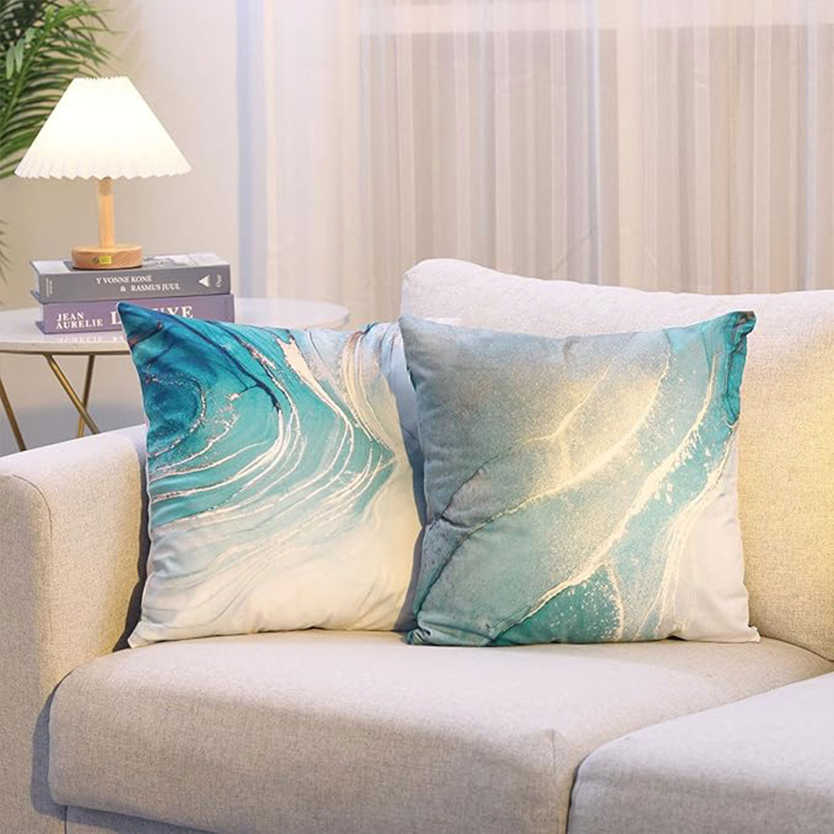 New 4PCS Home Printed Pillow Cases Decorative Cushion Covers Sofa Pillow Covers