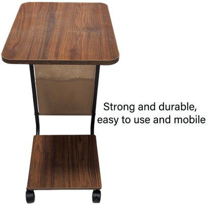 Wooden Metal Frame Coffee Table Side End Tables Laptop Desk Bedside Sofa Table
