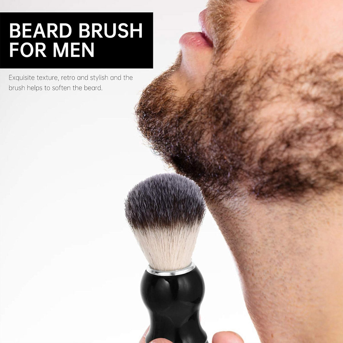5 Piece Shaving Kit Set with Safety Razor Brush Stand Bowl