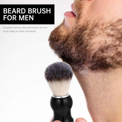 5 Piece Shaving Kit Set with Safety Razor Brush Stand Bowl