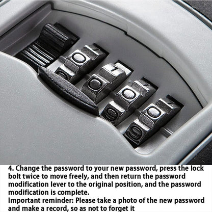 Combination Lock with Hook Heavy Duty Secure Lock for Storage Cabinets and Doors