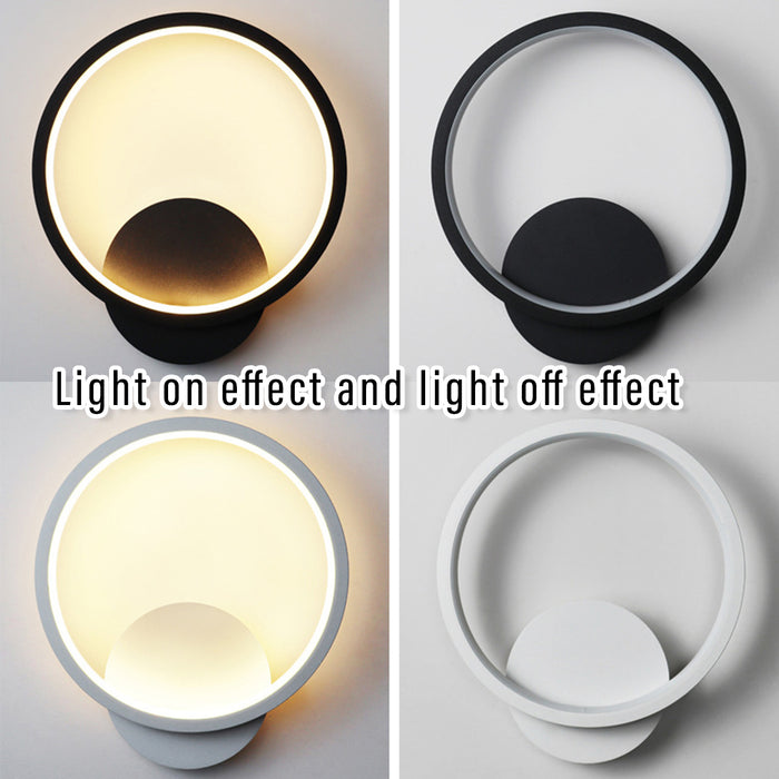 Bedside Wall Lamp with Diffused LED Light