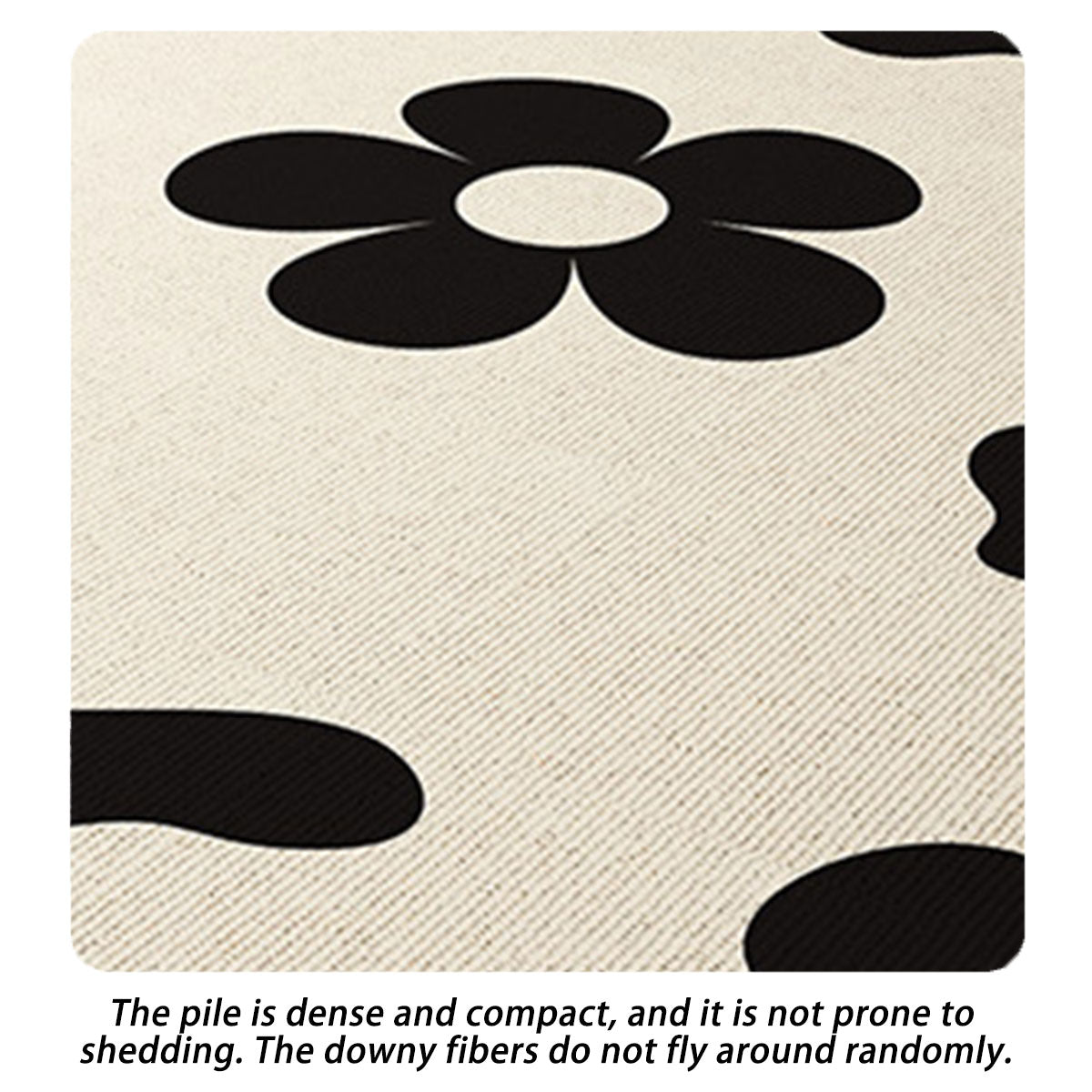 Crystal Velvet Anti Slip Floor Mat Soft Decorative Area Rug